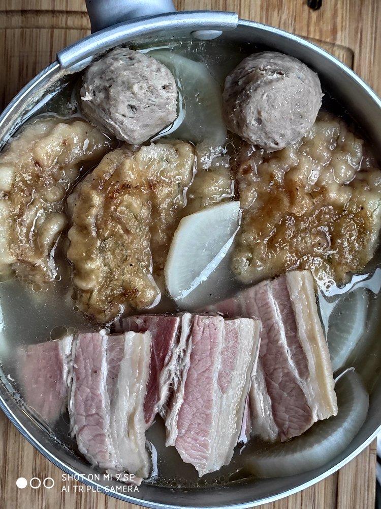 萝卜炖咸肉