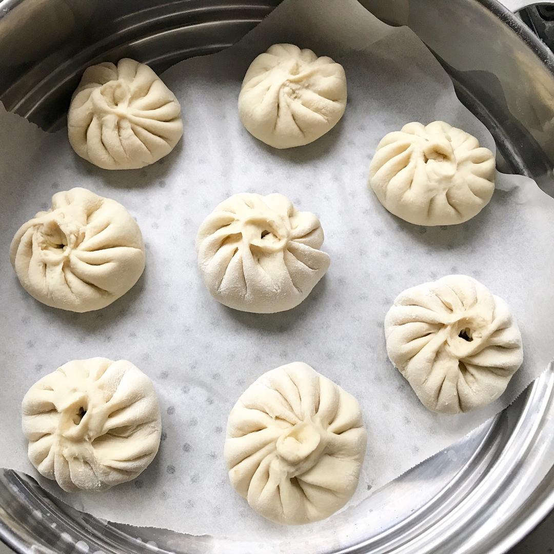 家庭手工肉馅大包子