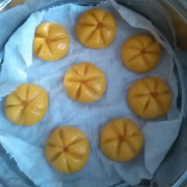 糯糯的南瓜饼