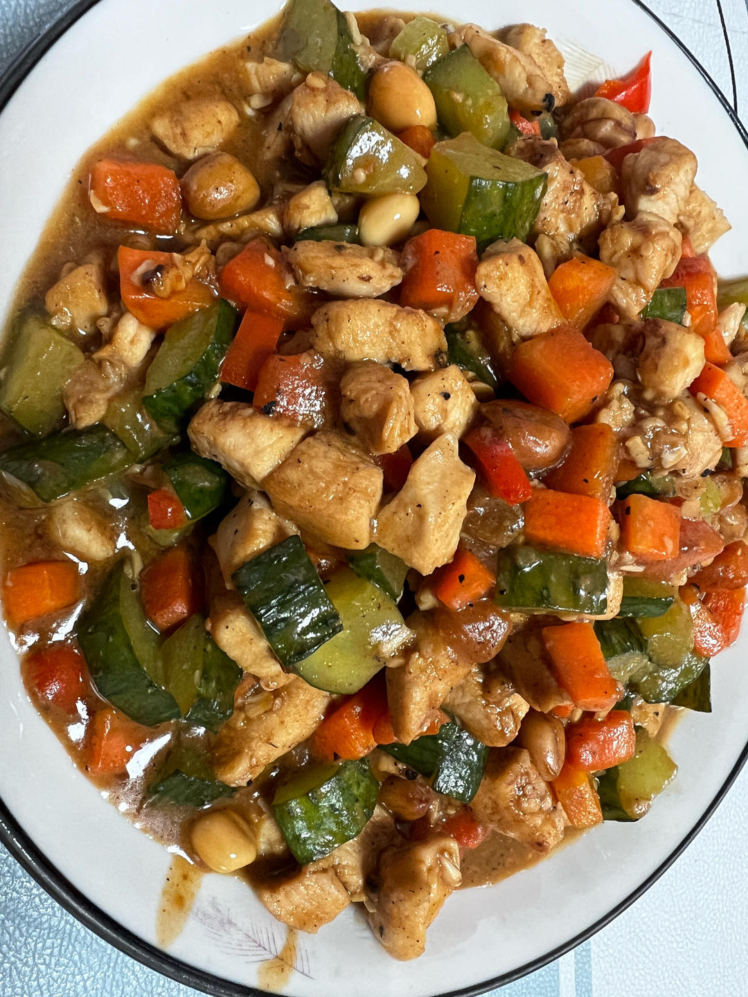 隔离在家的宫保鸡丁