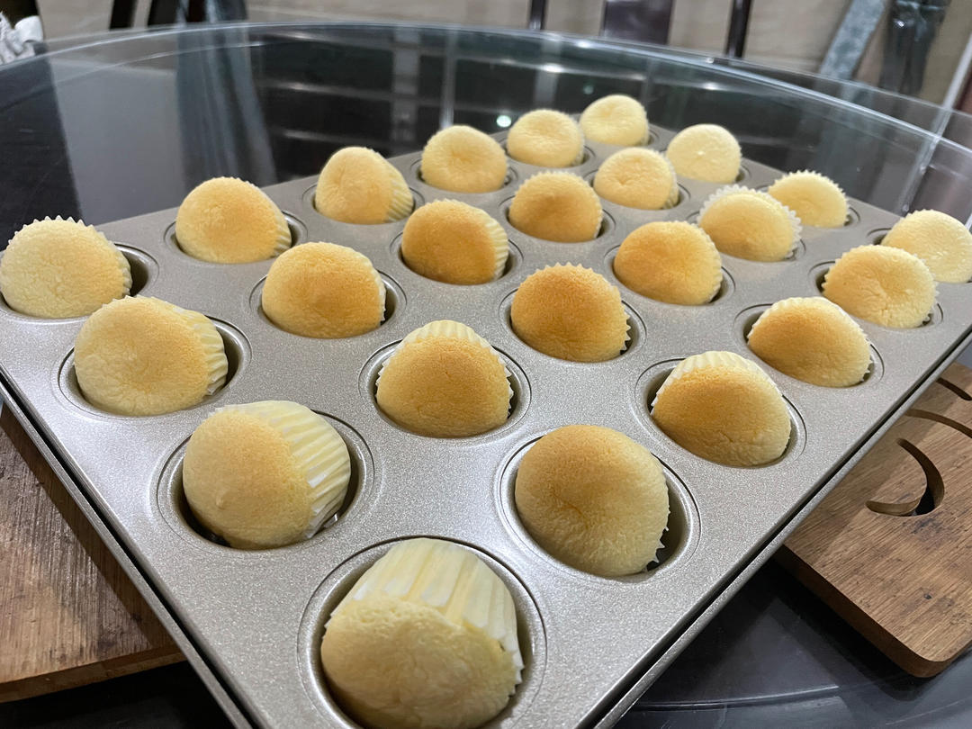 视频👶一口一个｜超可爱｜原味｜mini宝宝小蛋糕｜48连24连通用