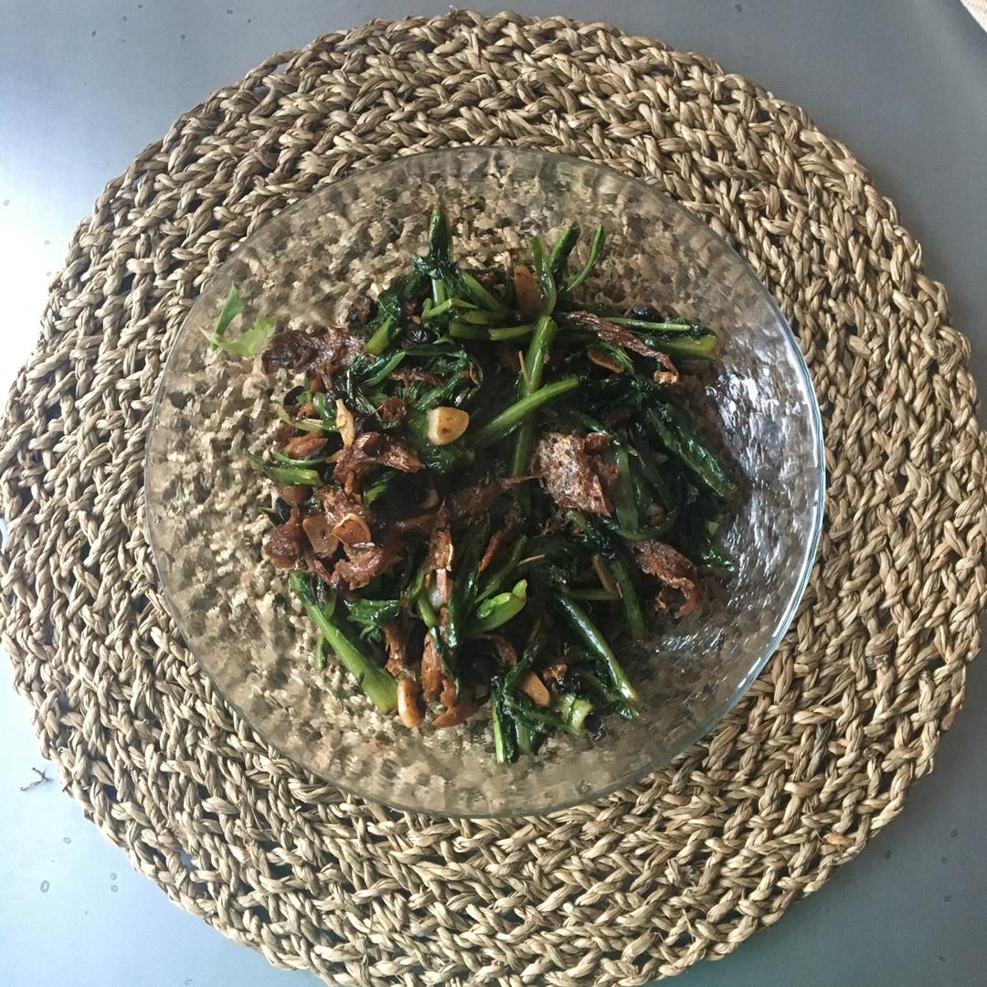 豆豉鲮鱼油麦菜