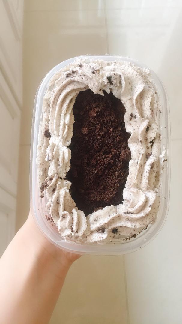 好吃到流泪的奥利奥咸奶油盒子蛋糕