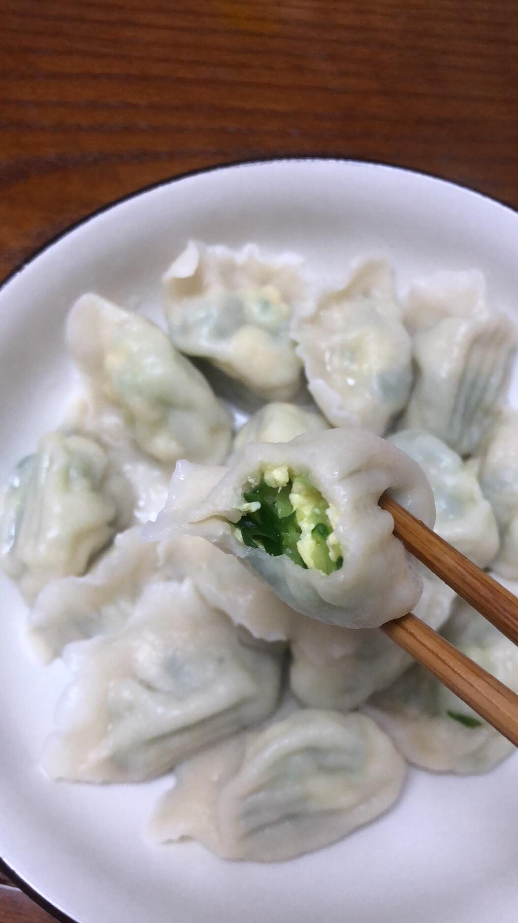 黄瓜鸡蛋饺子的做法