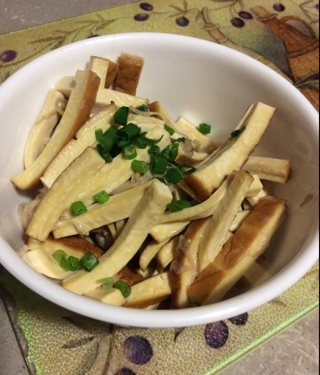 豆干金针菇