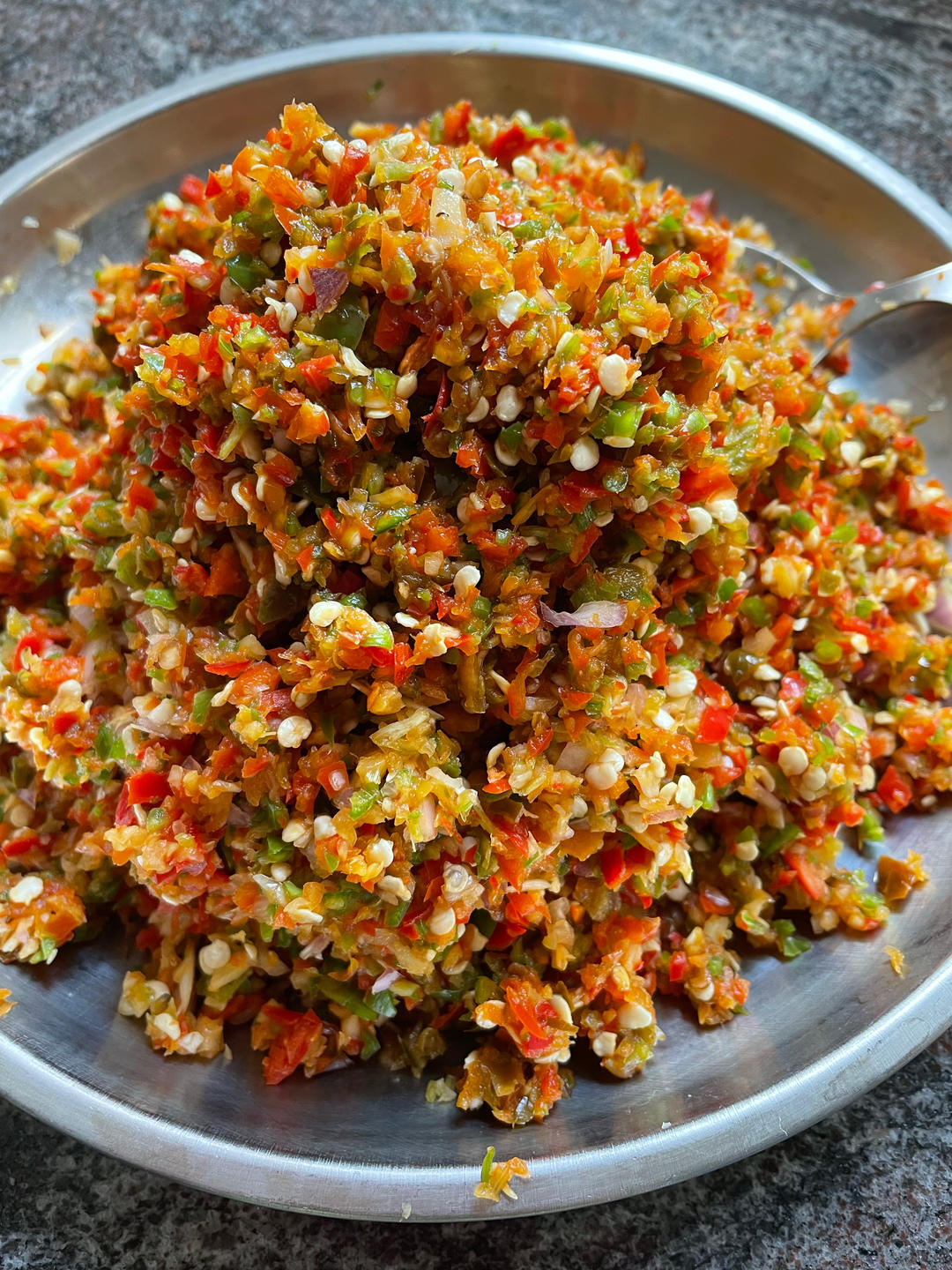 蒜蓉豆豉辣酱的做法 步骤3