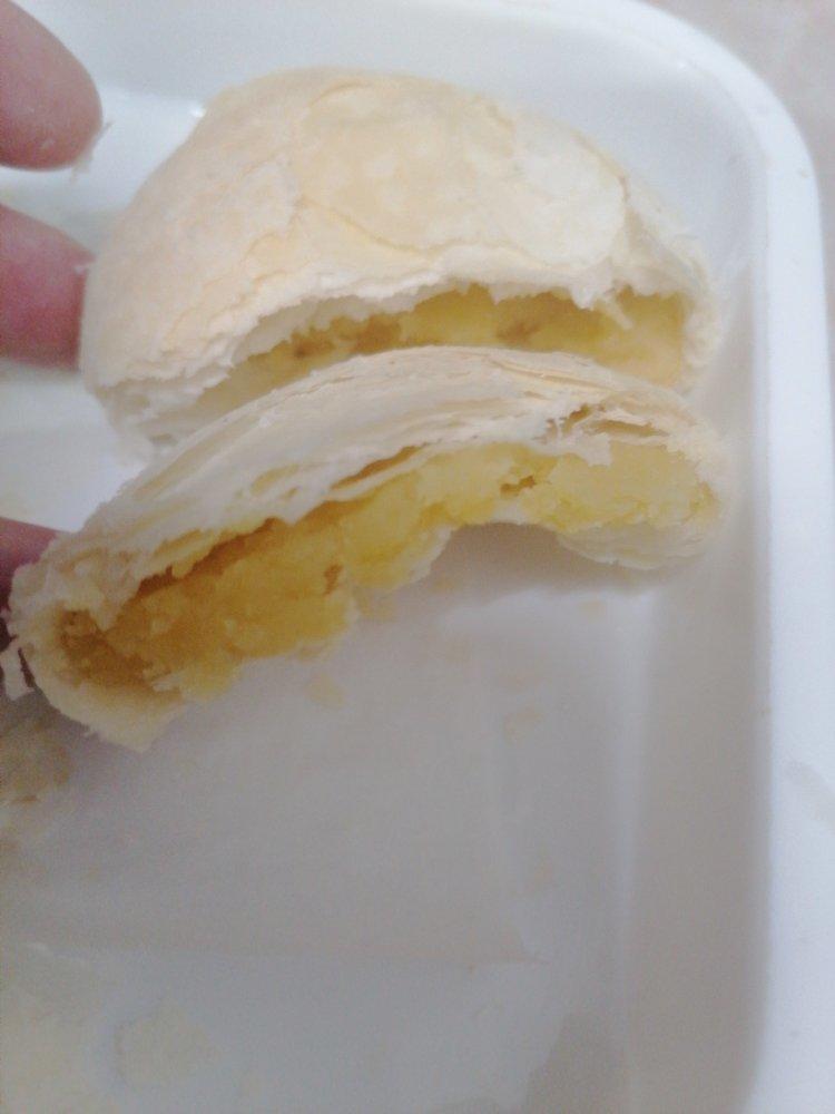 酥皮绿豆饼   酥得掉渣渣