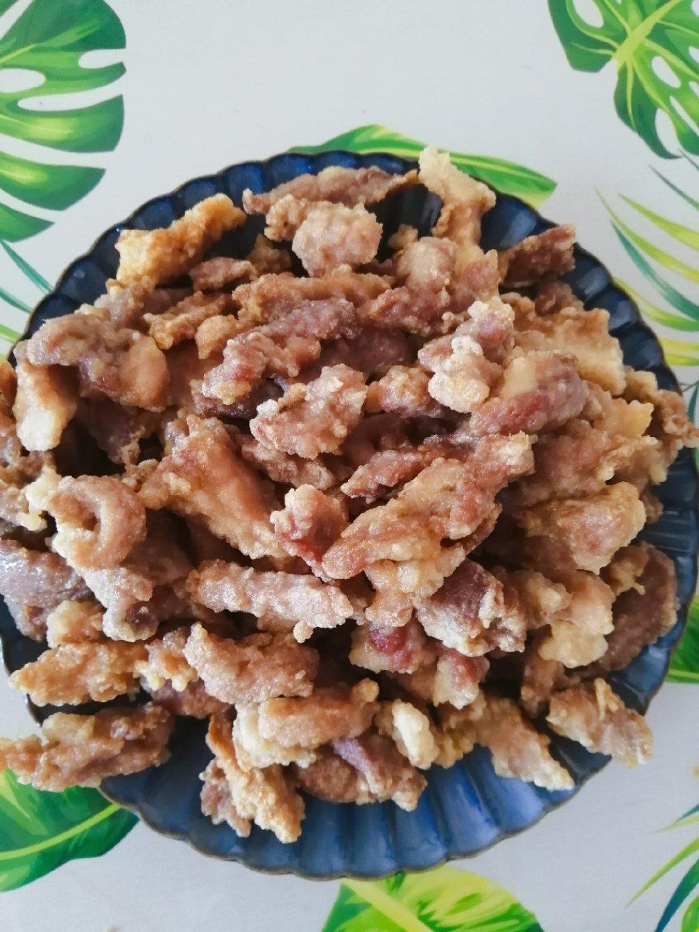 干炸肉段