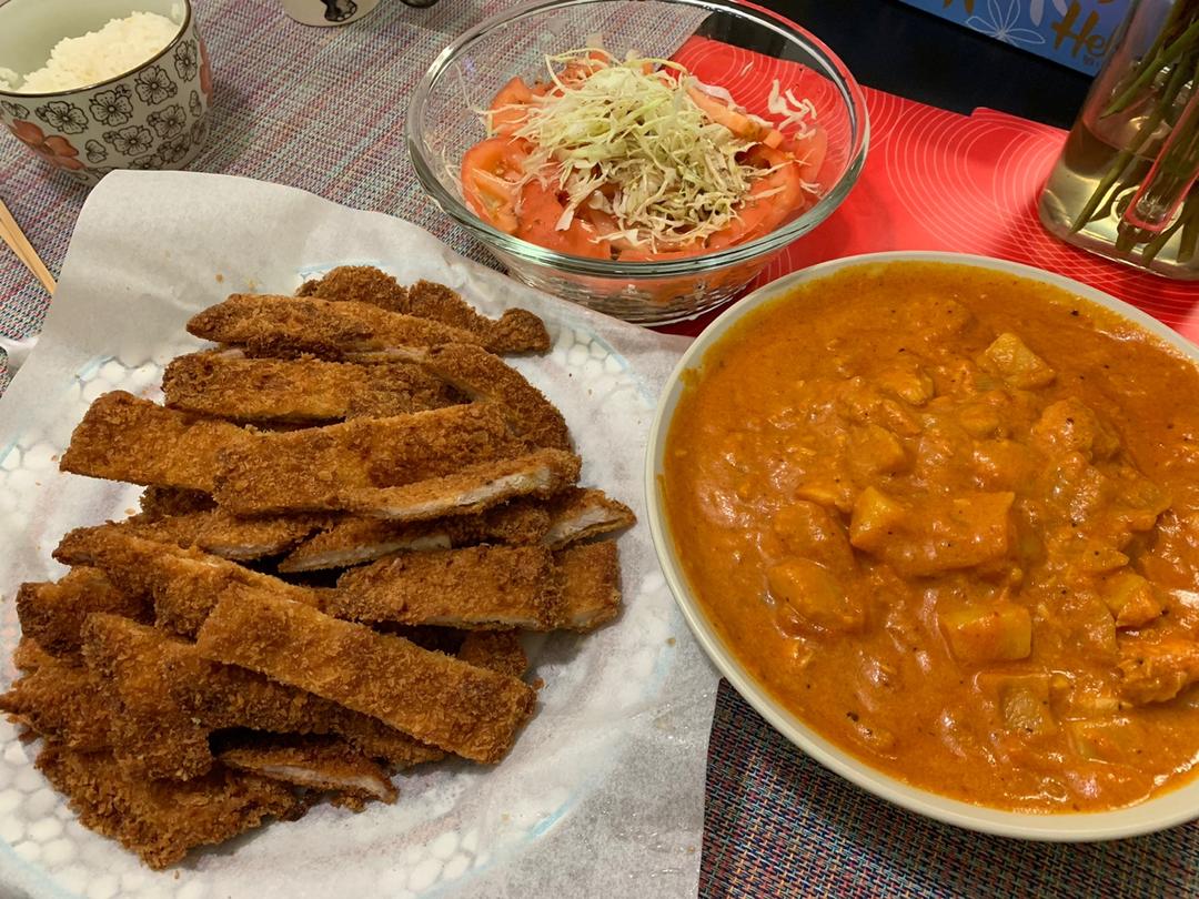 在家就能吃到的超简单印度鸡肉咖喱