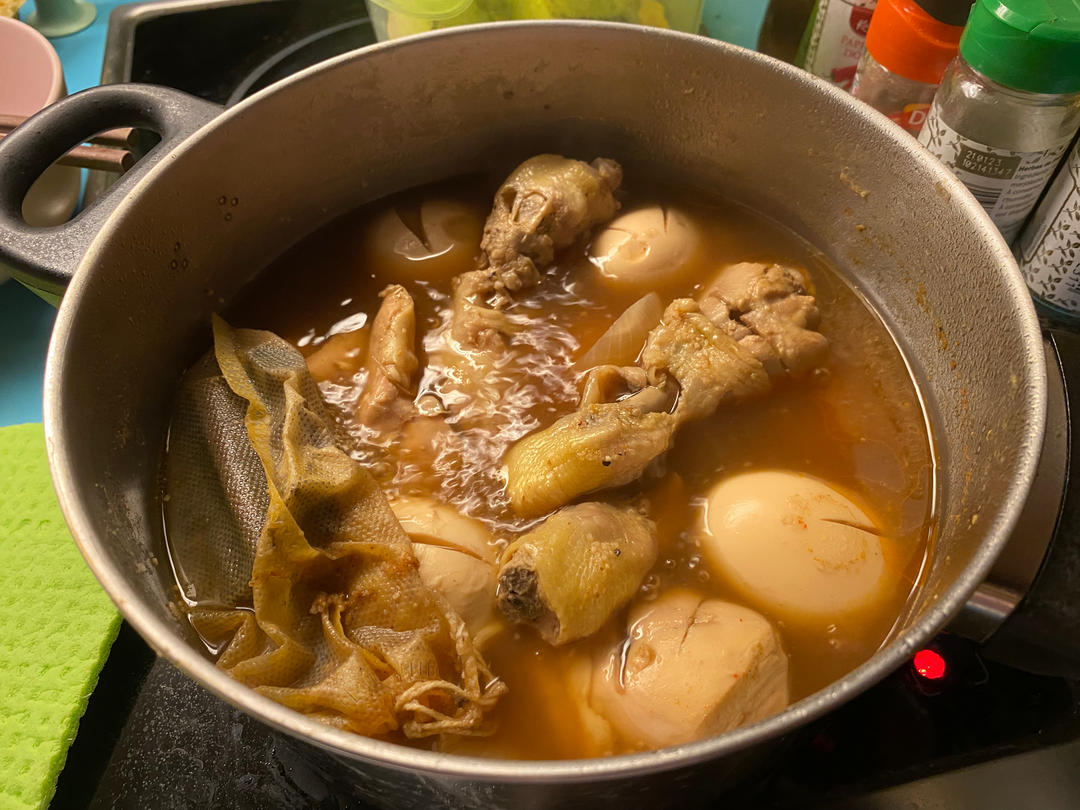 爆好吃的卤鸡腿 卤蛋❗电饭煲 炒锅都可以做~