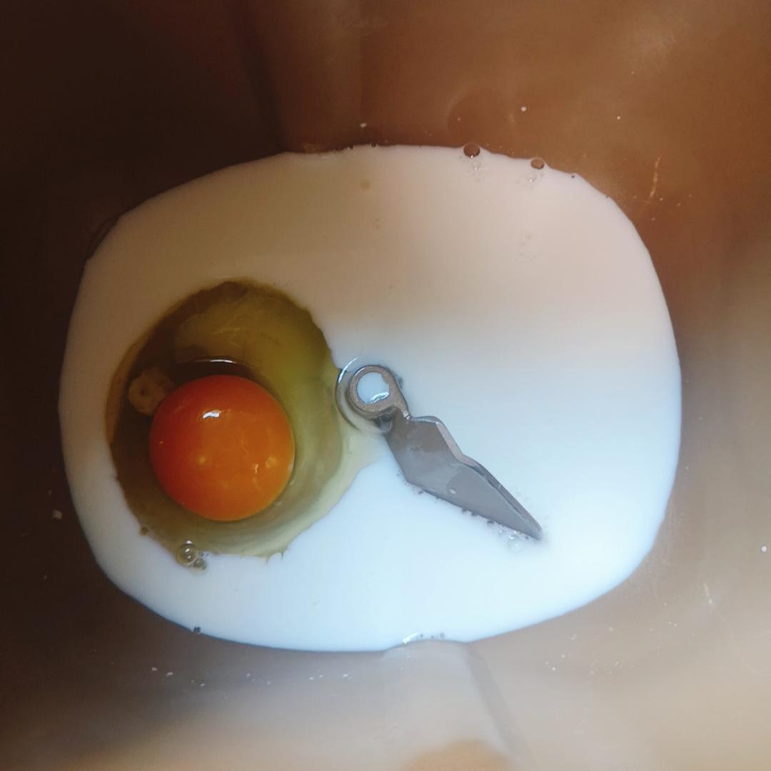 纯奶手撕吐司的做法 步骤1