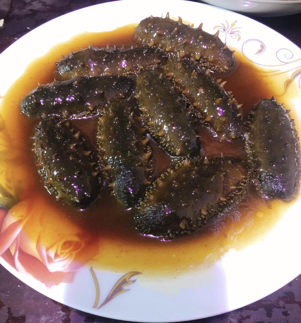葱烧海参