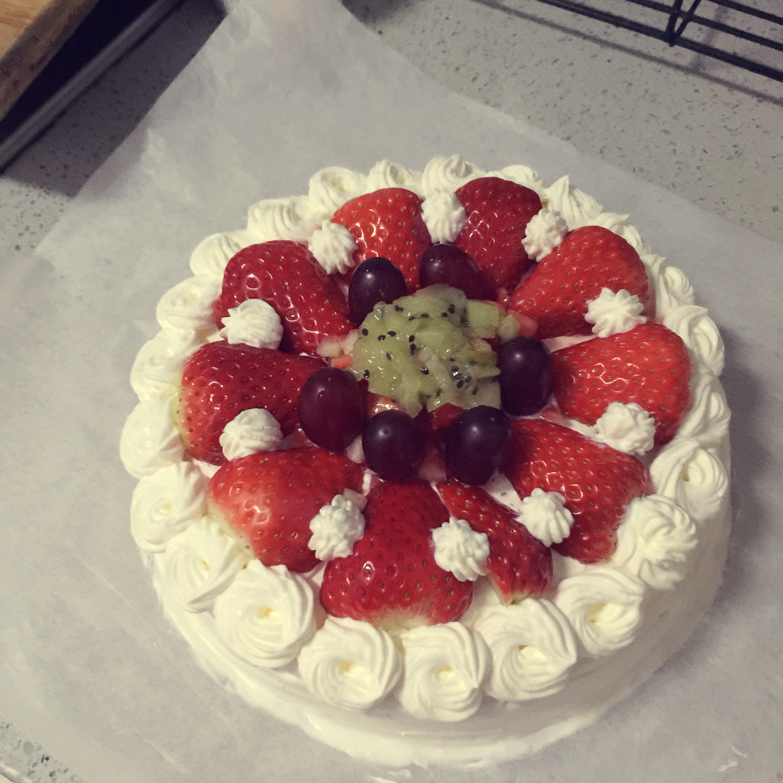 《Tinrry+》草莓奶油蛋糕（8寸配方）