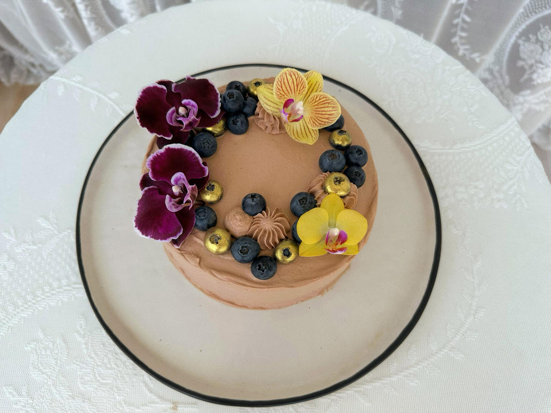 花环巧克力奶油蛋糕|黑森林口味—2019圣诞节