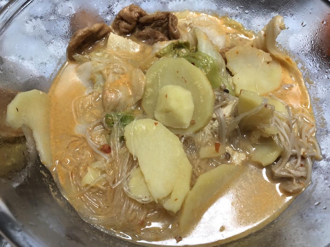 自制牛奶麻辣烫