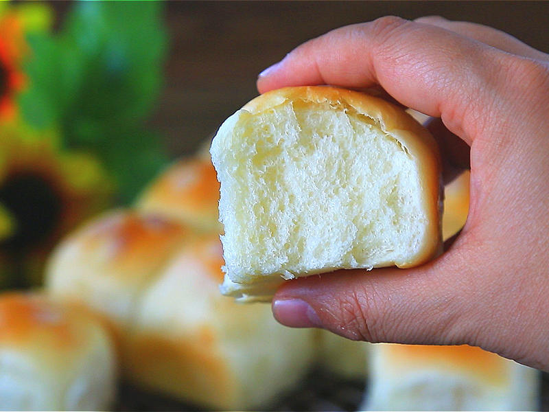 纯奶手撕吐司的做法 步骤1