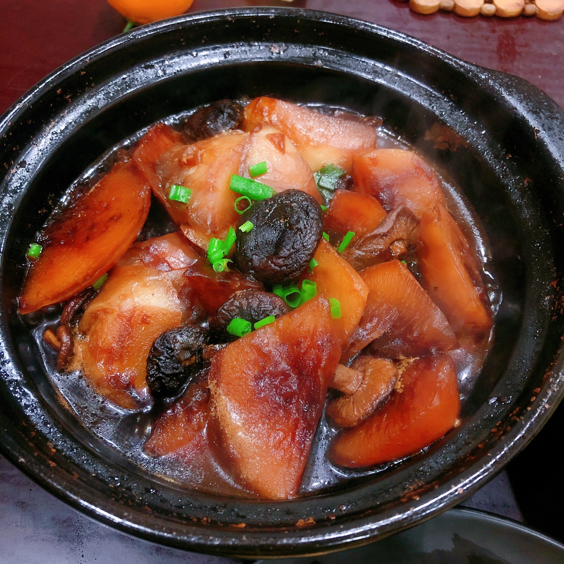 红烧香菇白萝卜