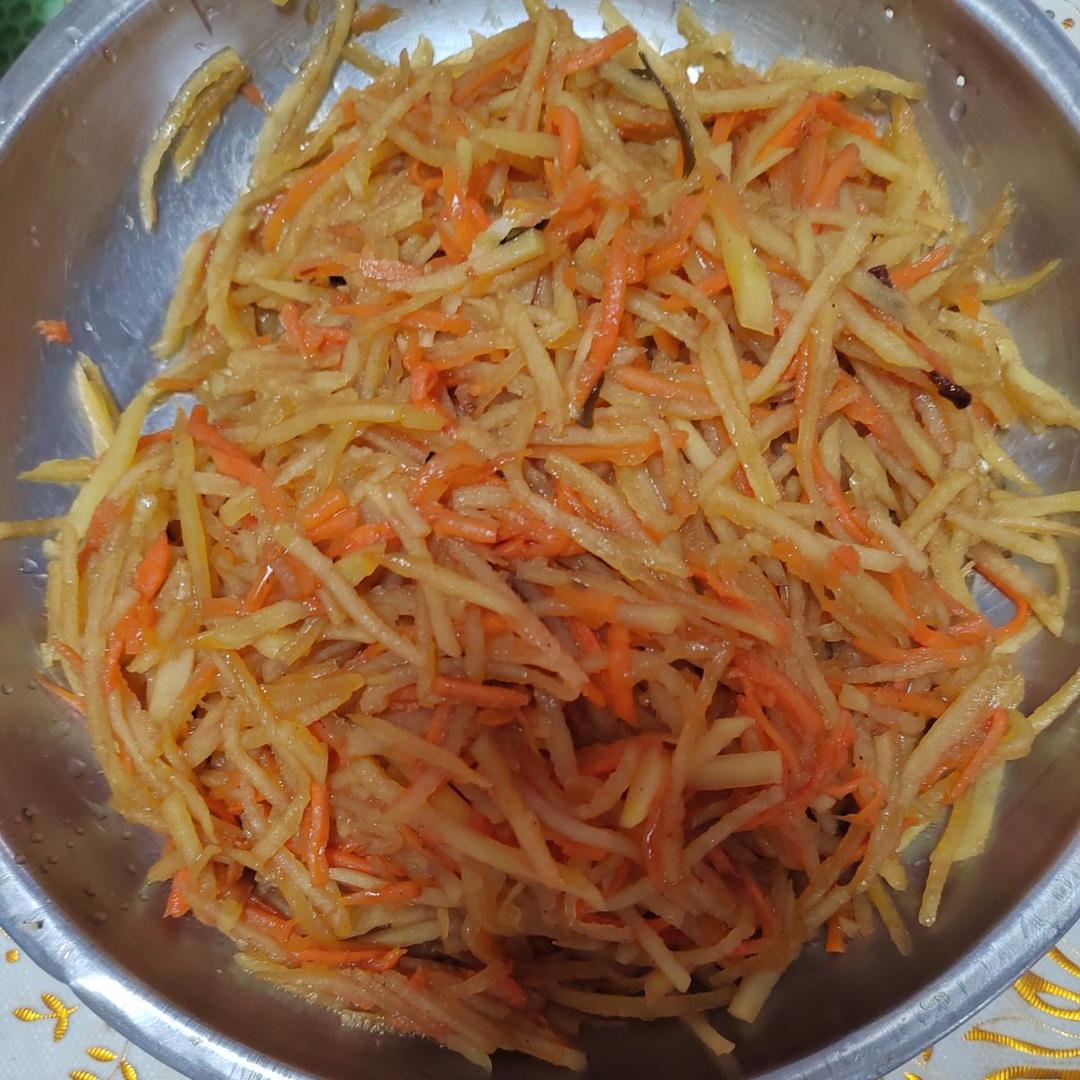 酸辣土豆丝的家常做法 超级下饭