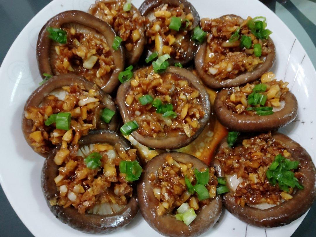 蒜蓉孜然烤香菇