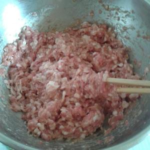 韮菜猪肉水饺的做法 步骤2