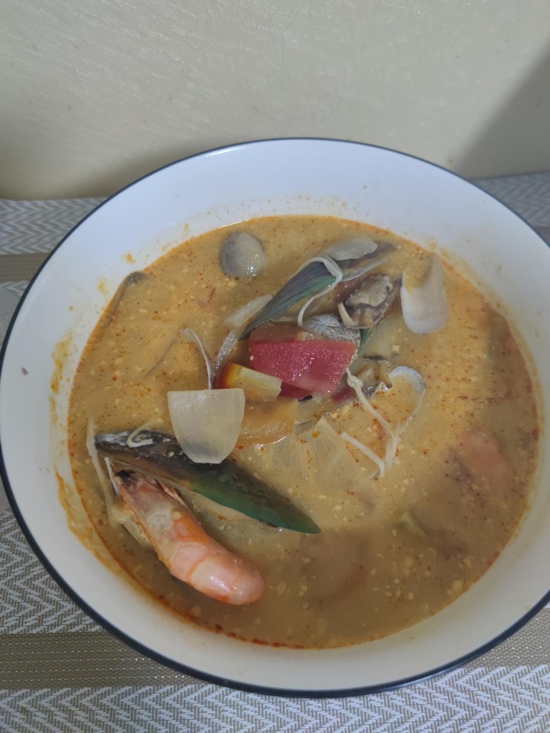 被夸爆的冬阴功汤【泰国学厨】超级好操作！