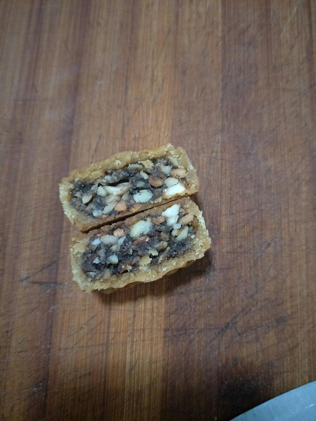 五仁月饼～不用转化糖浆的版本
