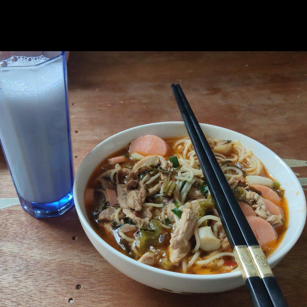 一分钟懒人面条🍜酸辣面终结版，人人都爱❗