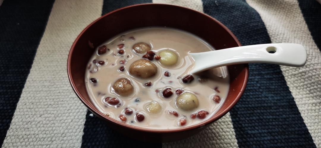 奶香红豆小丸子