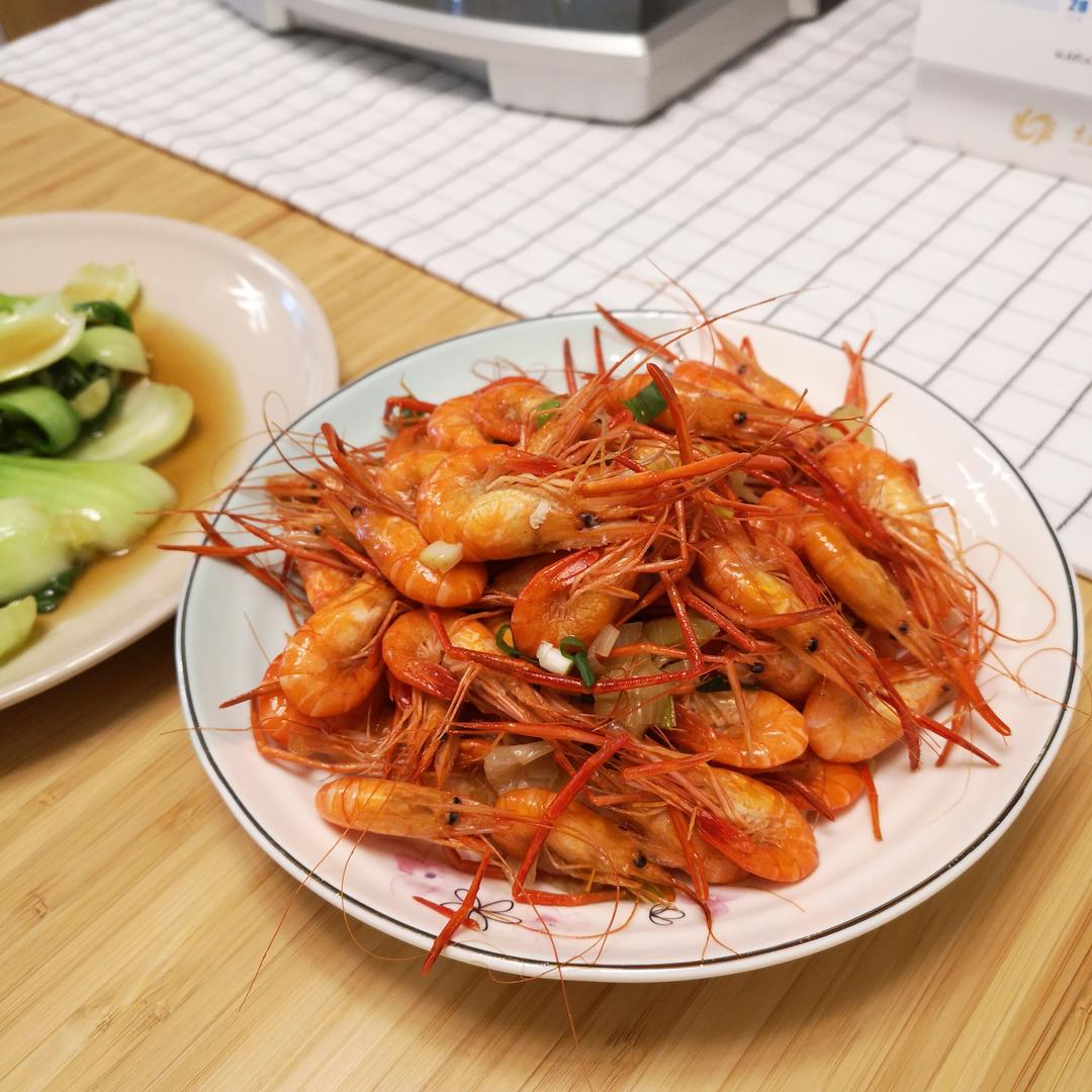 清炒河虾的做法