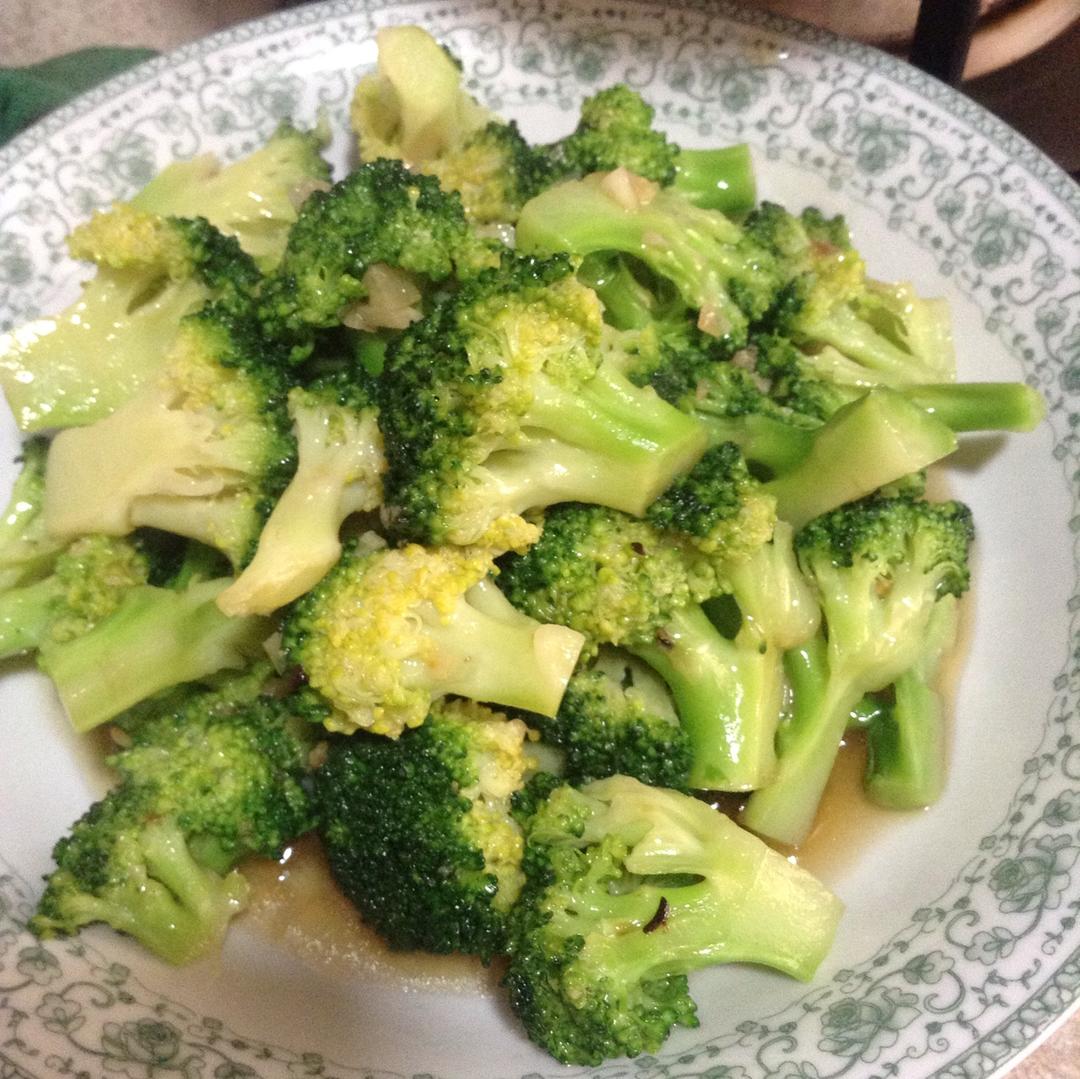 蚝油蒜蓉西兰花