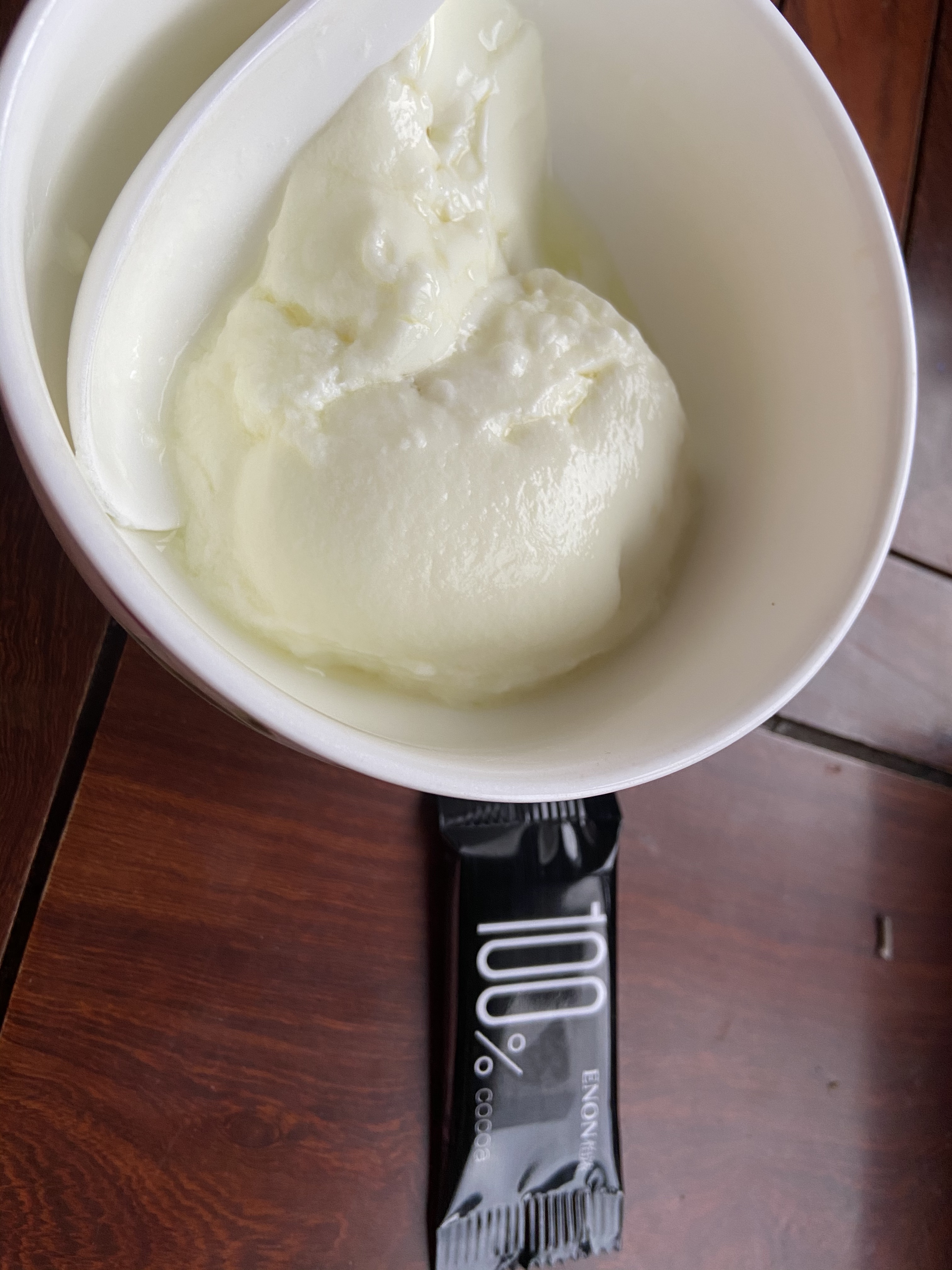 自制无糖脱脂酸奶，口感不输奶油冰淇淋/热量估算公式的做法