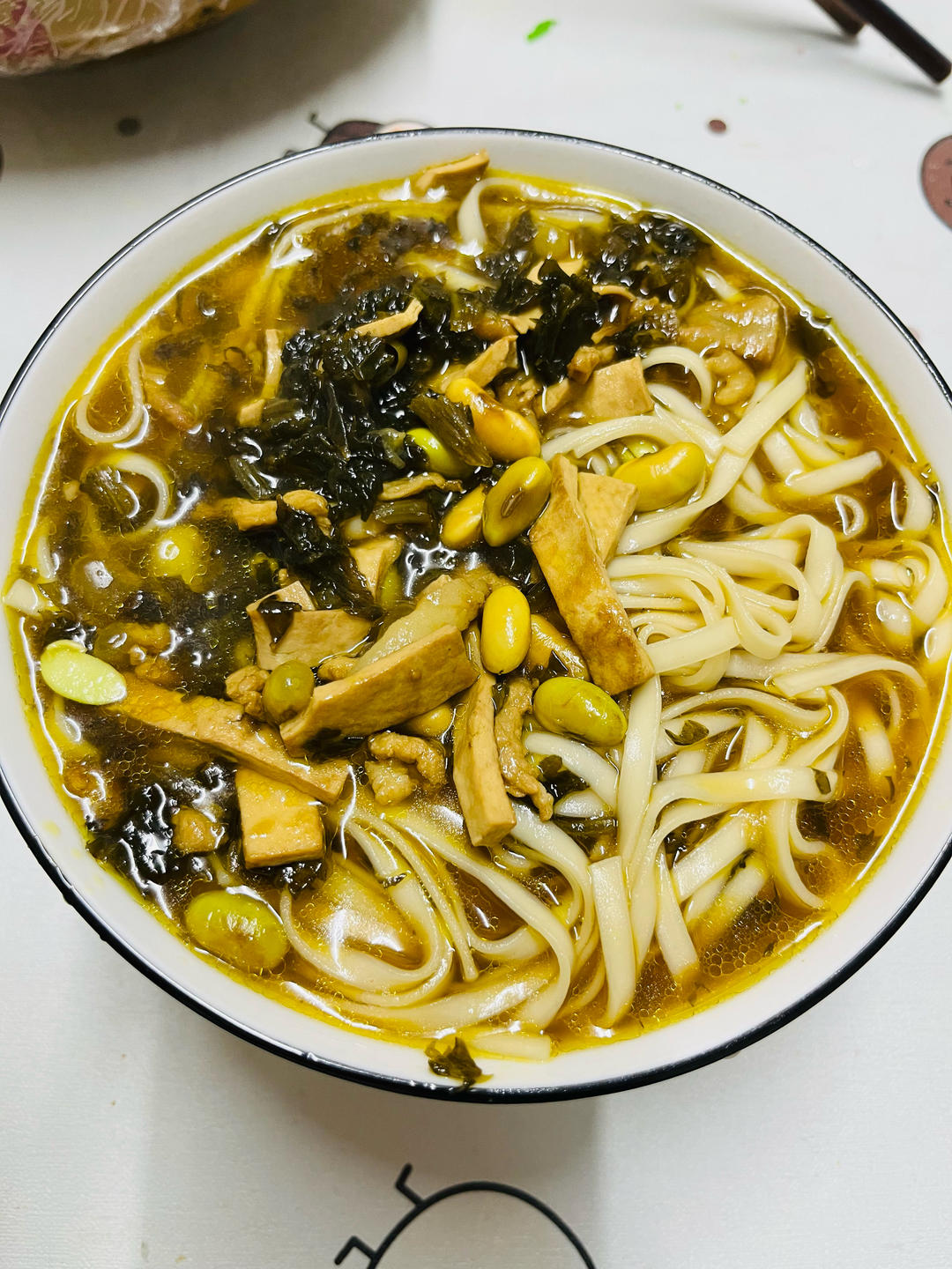 雪菜肉丝面