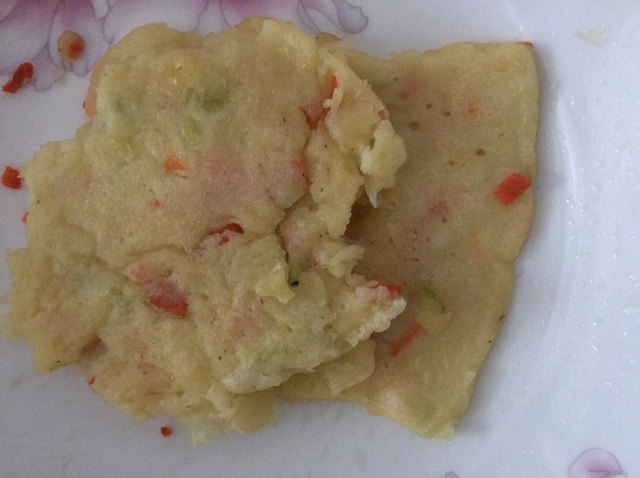 面粉鸡蛋薄饼 葱油甜面饼