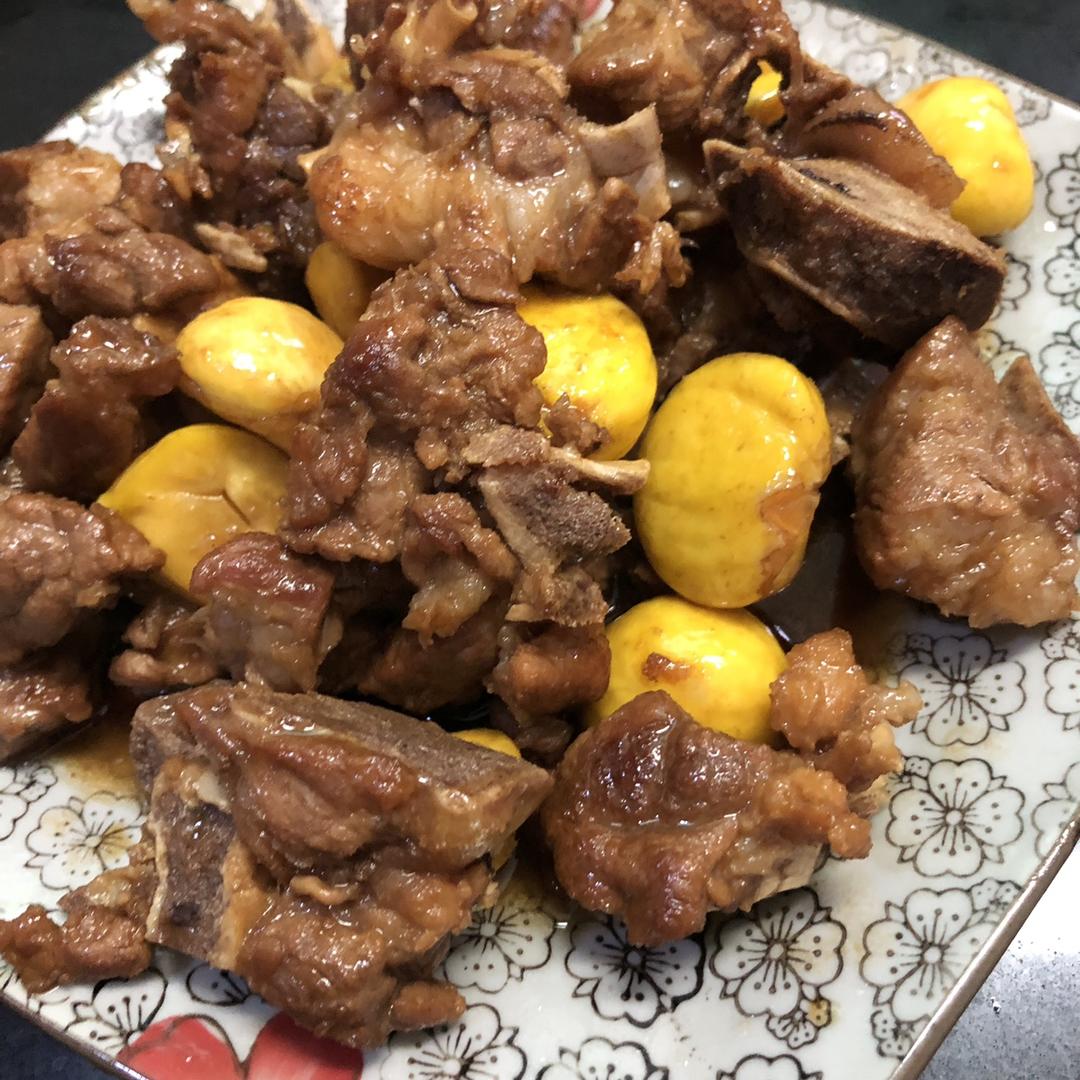 红烧板栗排骨🌰的做法