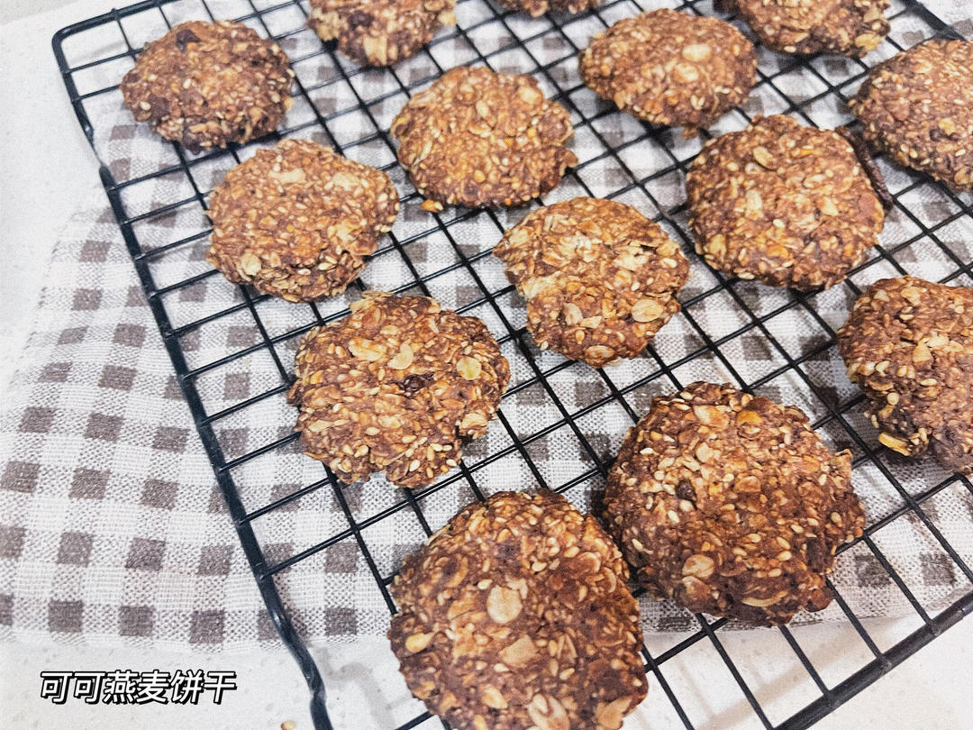 🔥酥掉渣的燕麦饼干🍪