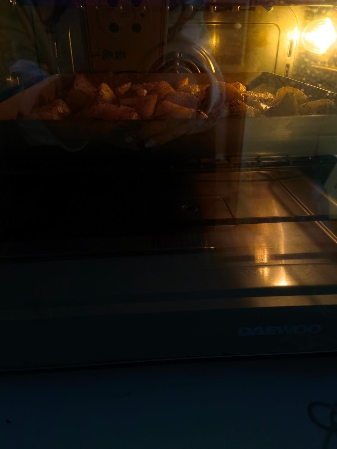好吃到停不下来的烤土豆