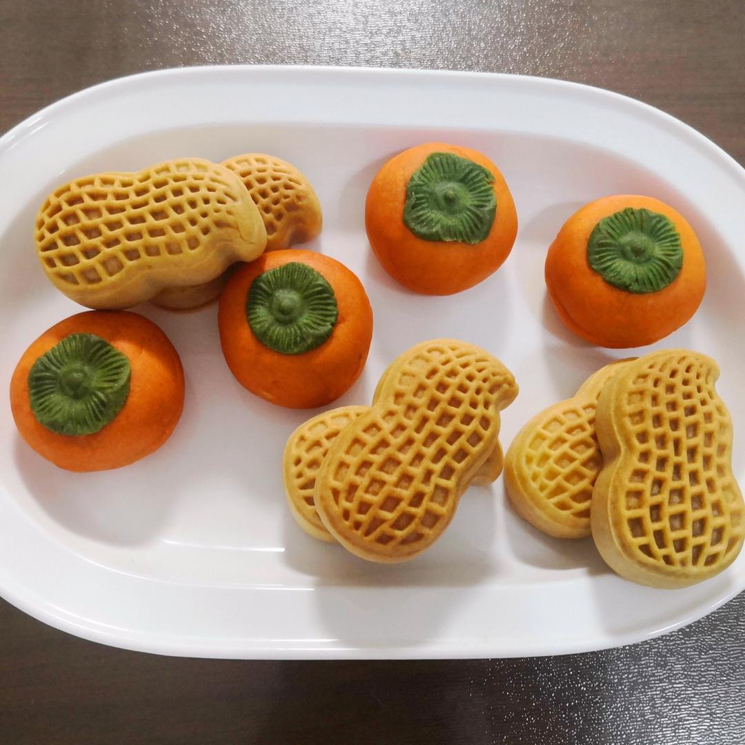 好事（柿）发（花）生🥜—广式伯爵红茶花生月饼