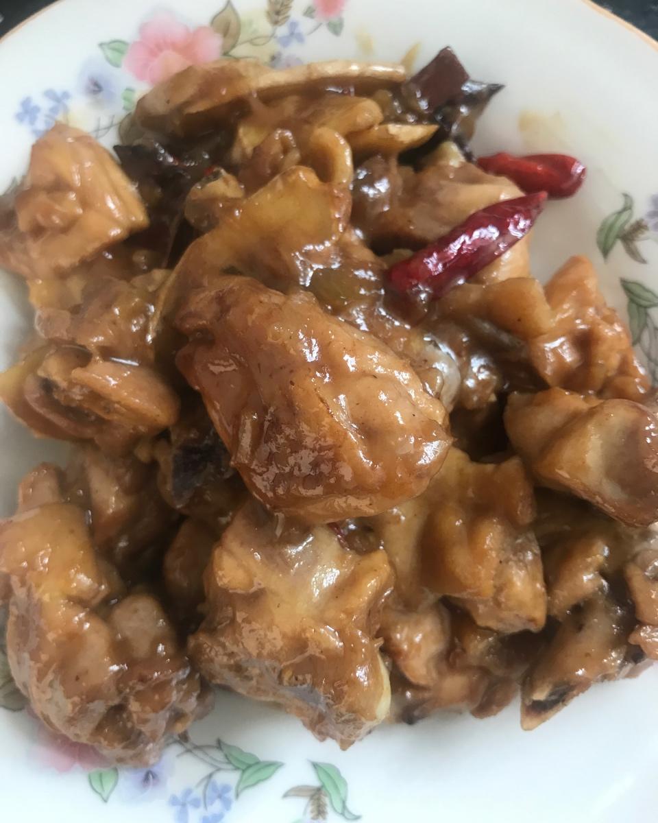 葱姜烧鸡