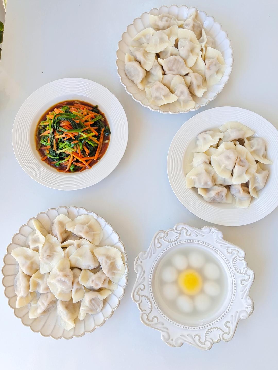 荠菜饺子(二)