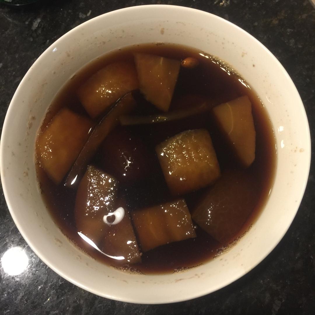 秋日苹果红枣糖水