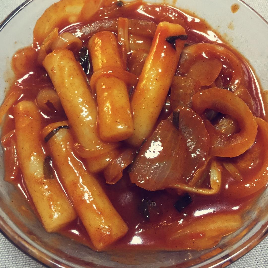 韩式辣炒年糕