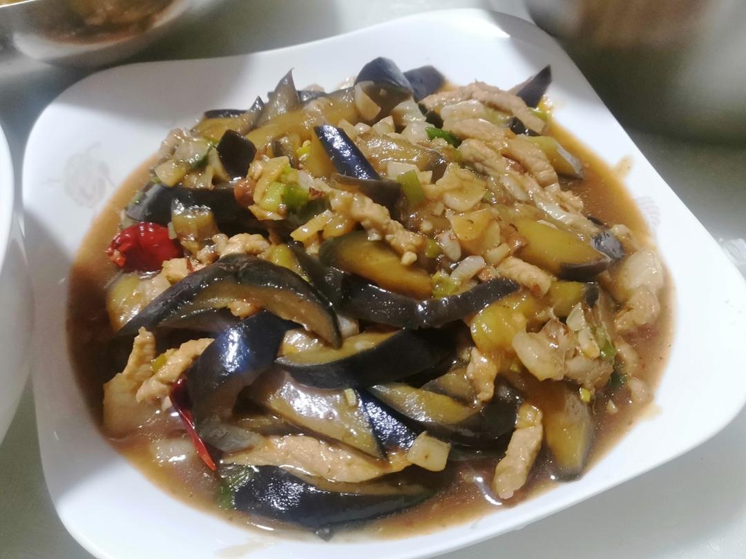炒茄子丝