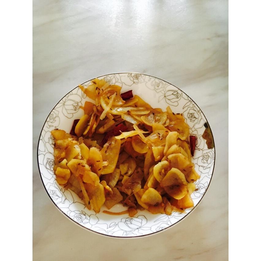 孜然洋葱土豆片