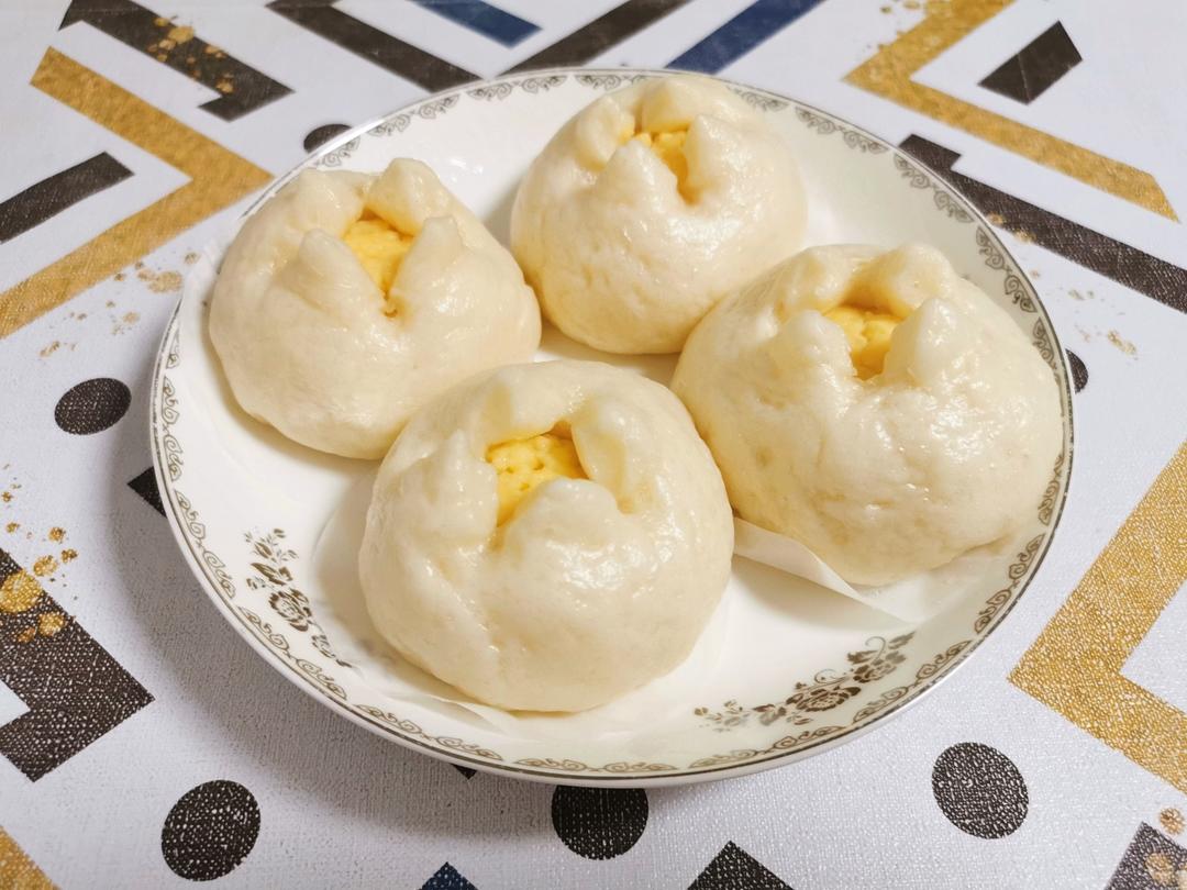 奶黄馅儿和奶黄包