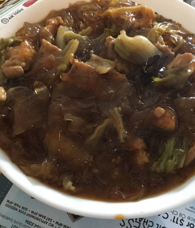 猪肉白菜炖粉条