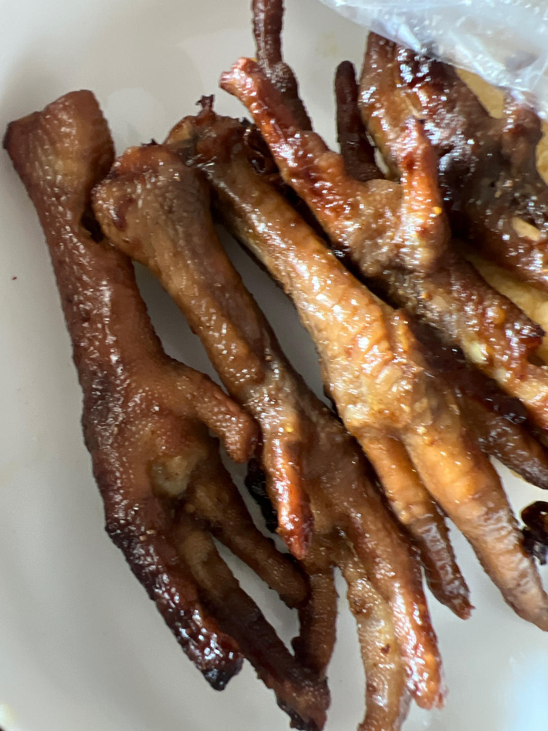 空气炸锅烤鸡爪