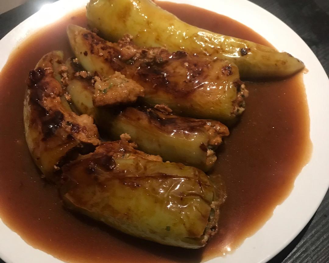 尖椒酿肉