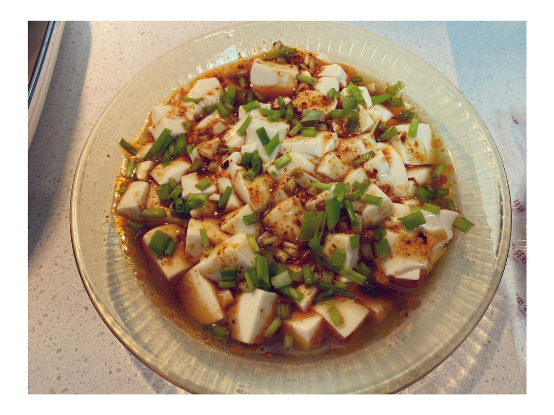 凉拌豆腐/小葱拌豆腐
