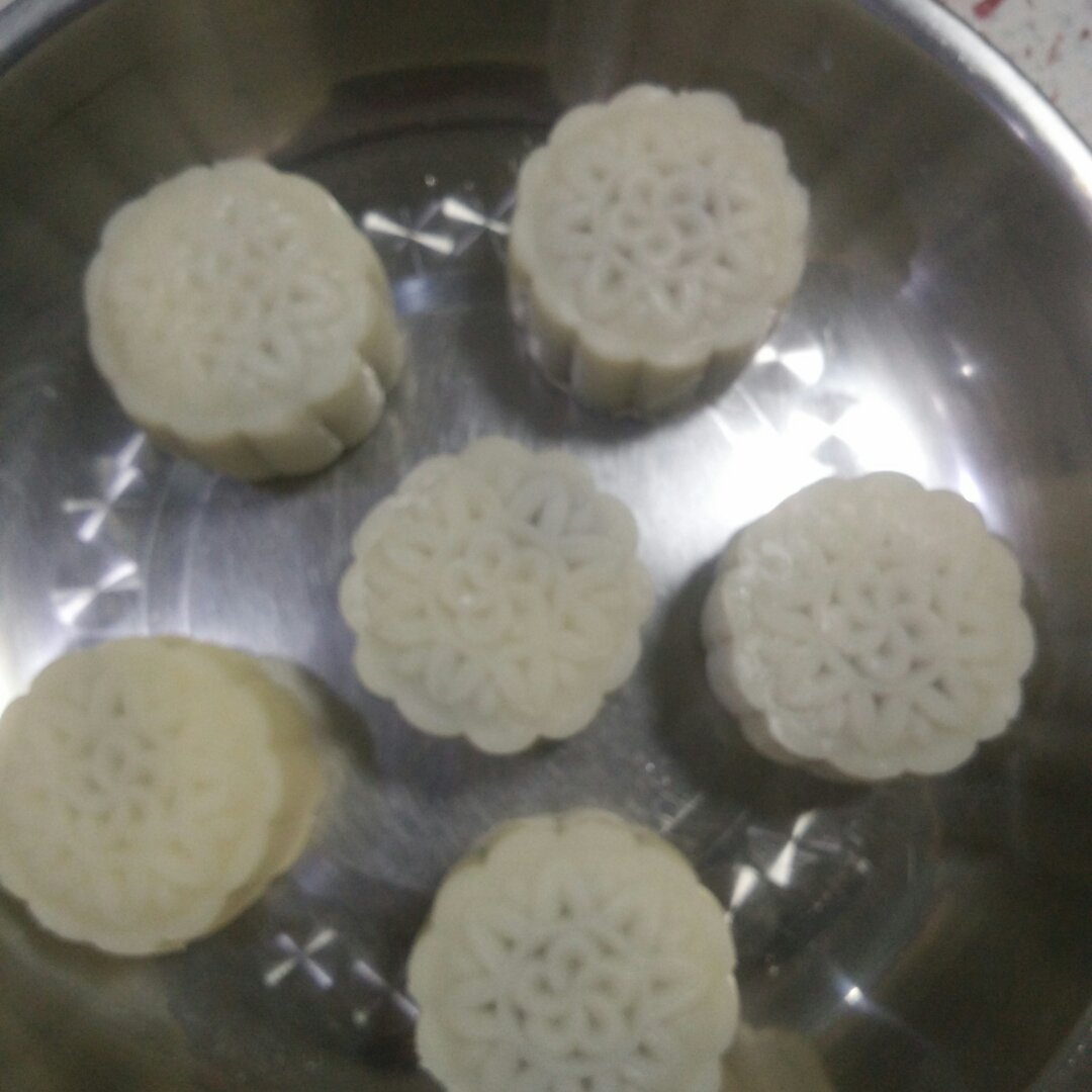 冰皮豆沙月饼