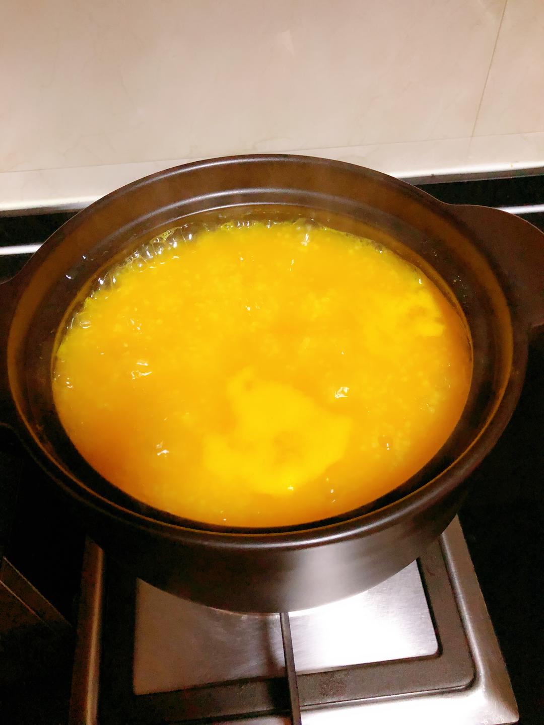 南瓜减脂小米粥